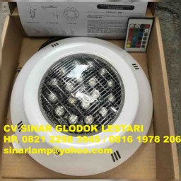 Lampu Kolam Renang RGB 18 watt Remote